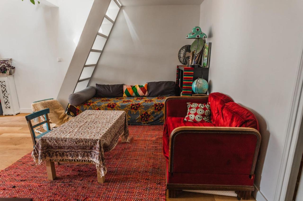Bright Atypical Duplex In Menilmontant Apartment ปารีส ภายนอก รูปภาพ