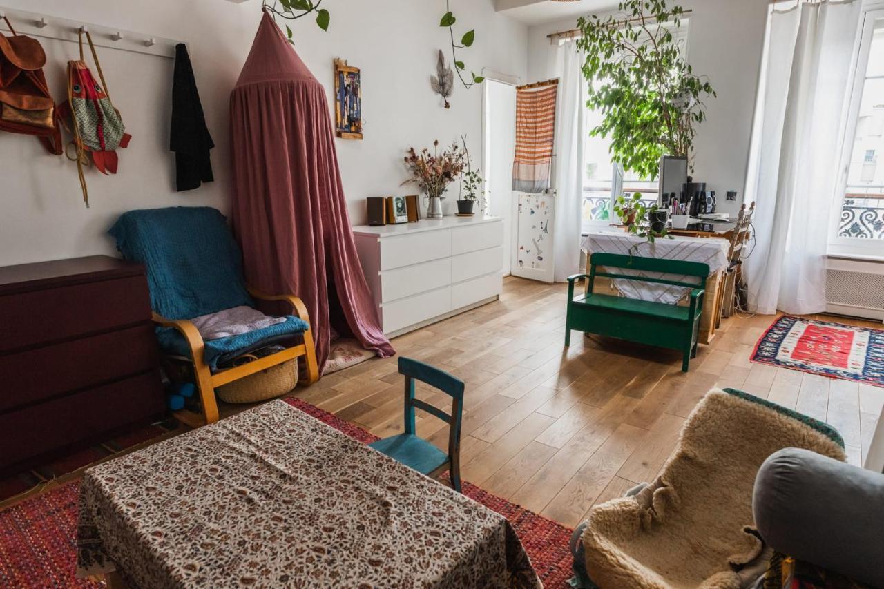 Bright Atypical Duplex In Menilmontant Apartment ปารีส ภายนอก รูปภาพ
