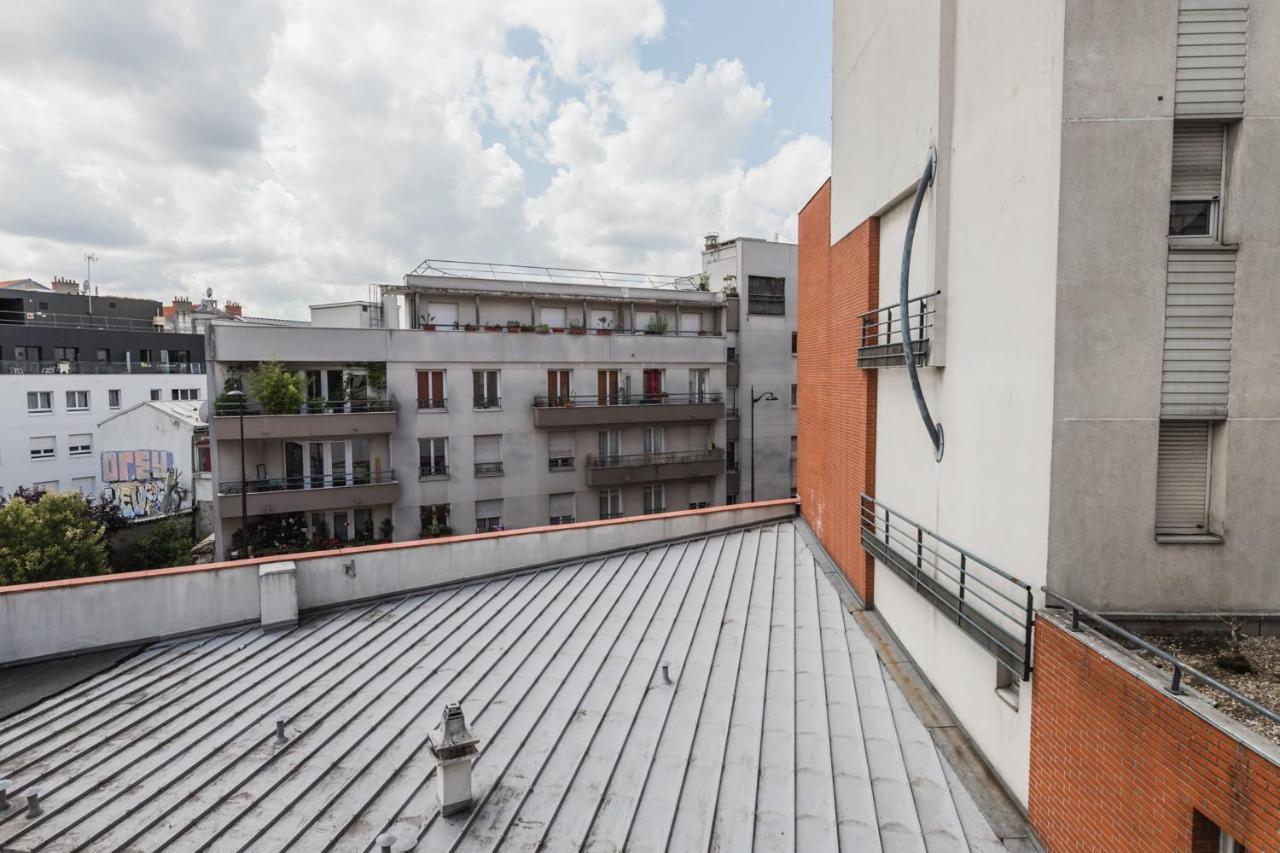 Bright Atypical Duplex In Menilmontant Apartment ปารีส ภายนอก รูปภาพ